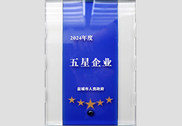 2024年度盐城市“五星企业”