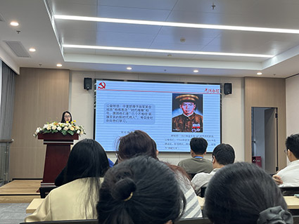 红色宣讲进中联  英雄精神代代传